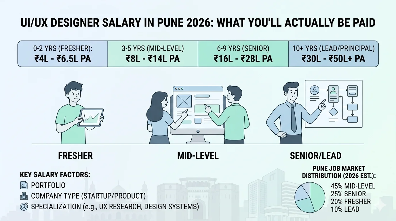 UI UX Designer Salary in Pune 2026